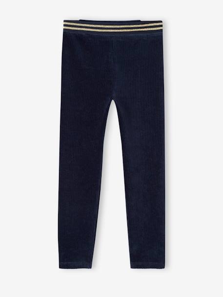 Fille-Pantalon-Legging fille velours 