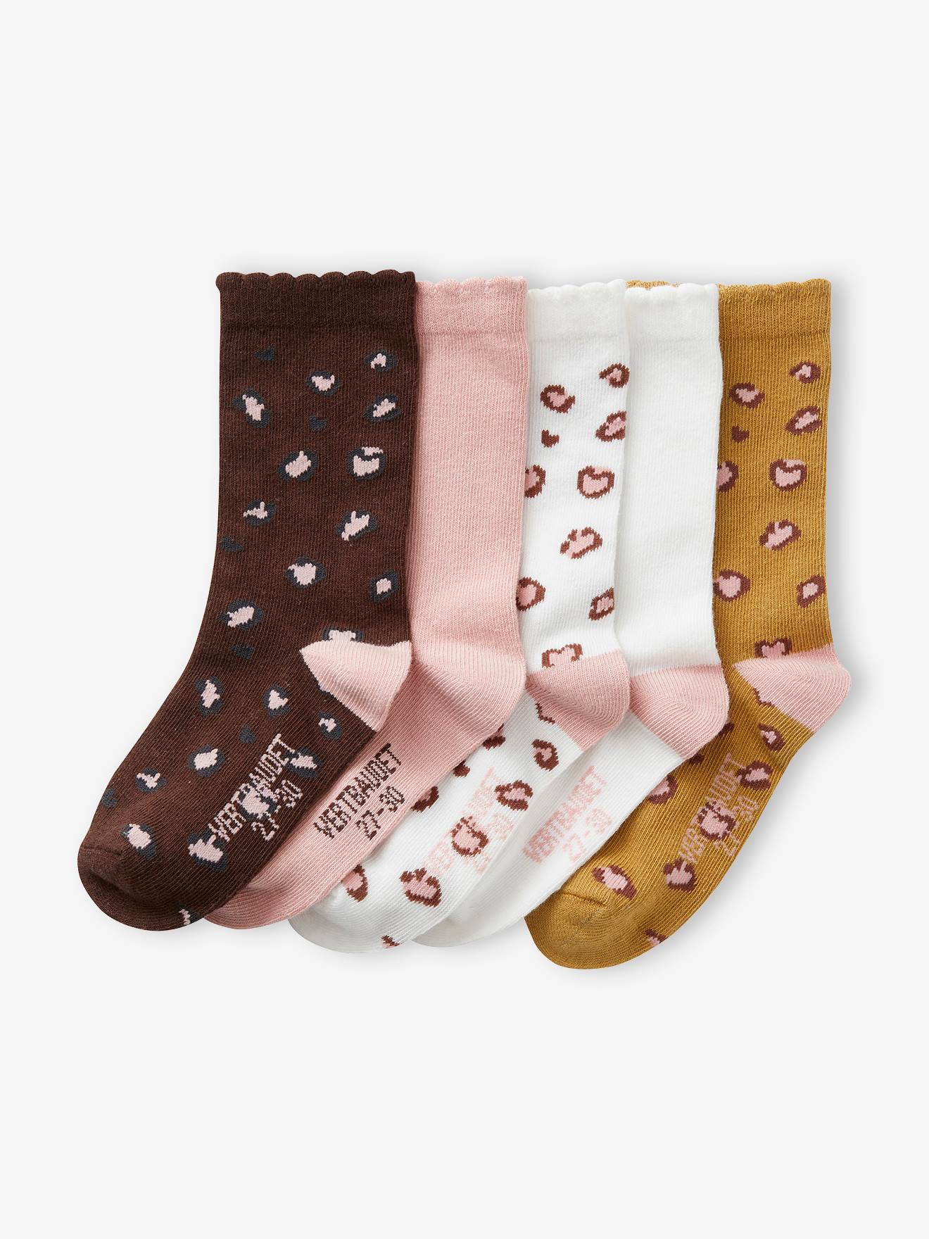 Lot de 5 paires de chaussettes Noël