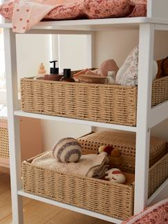 -Panier de rangement pour table à lange en corde de papier