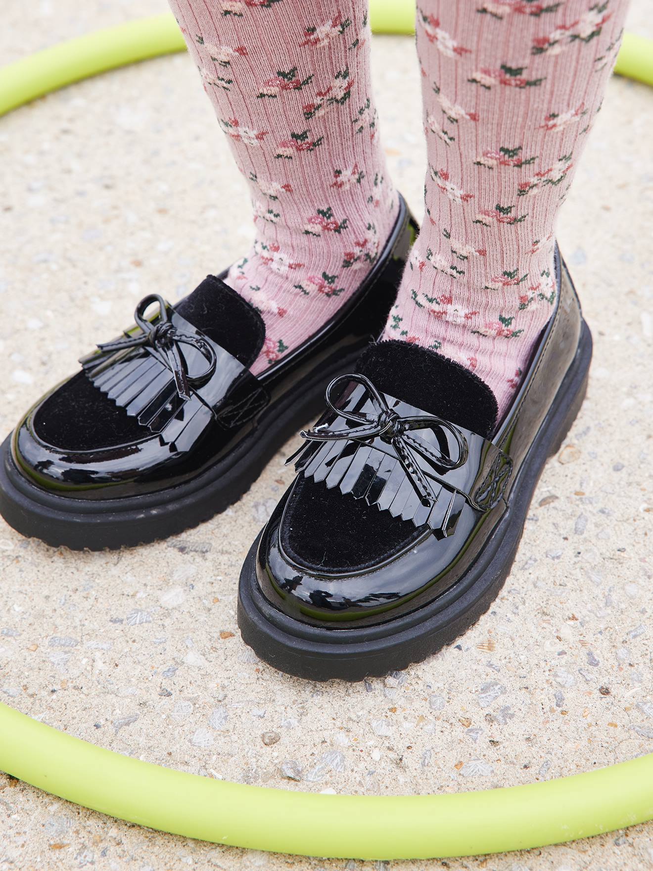 Vertbaudet Lakschoenen Junior Zwart