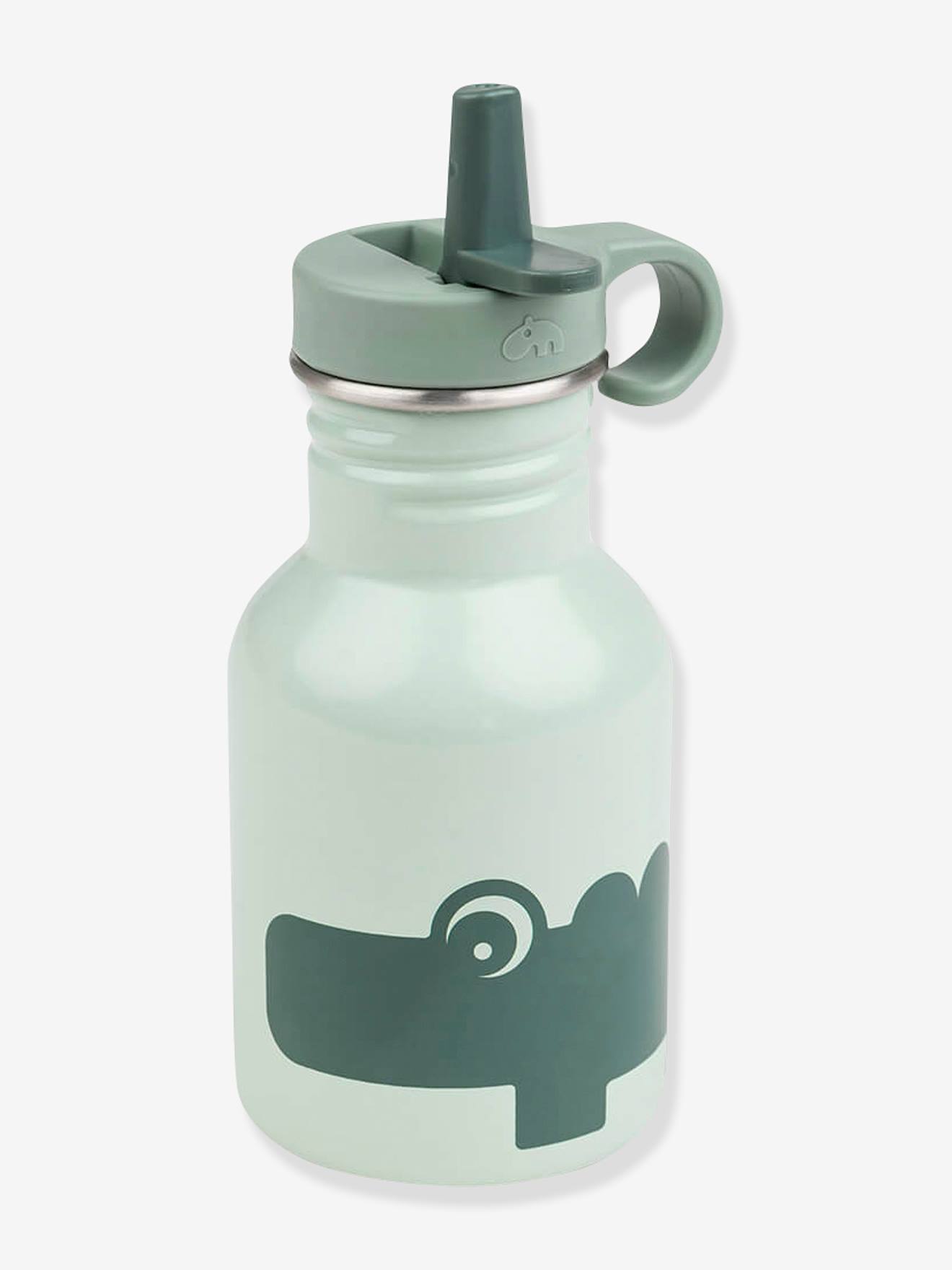 Gourde fille Klean Kanteen Kid Classic rose avec cœurs