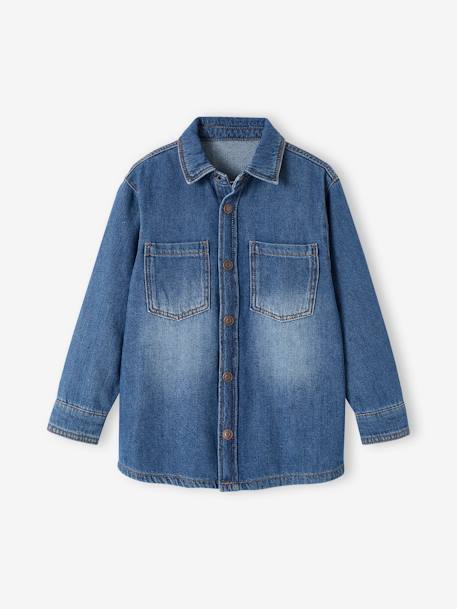 Chemise en jean garçon personnalisable  - vertbaudet enfant