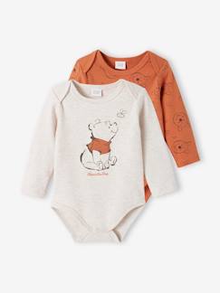 Set van 2 rompers voor jongens Disney Winnie de poeh®  - vertbaudet enfant