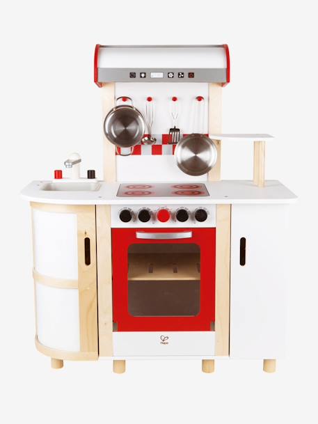 Grande cuisinette en bois HAPE BLANC - vertbaudet enfant 