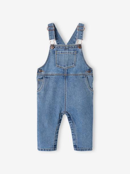 Salopette bébé en denim  - vertbaudet enfant