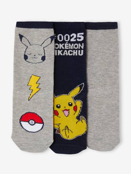 Garçon-Lot de 3 paires de chaussettes Pokemon®