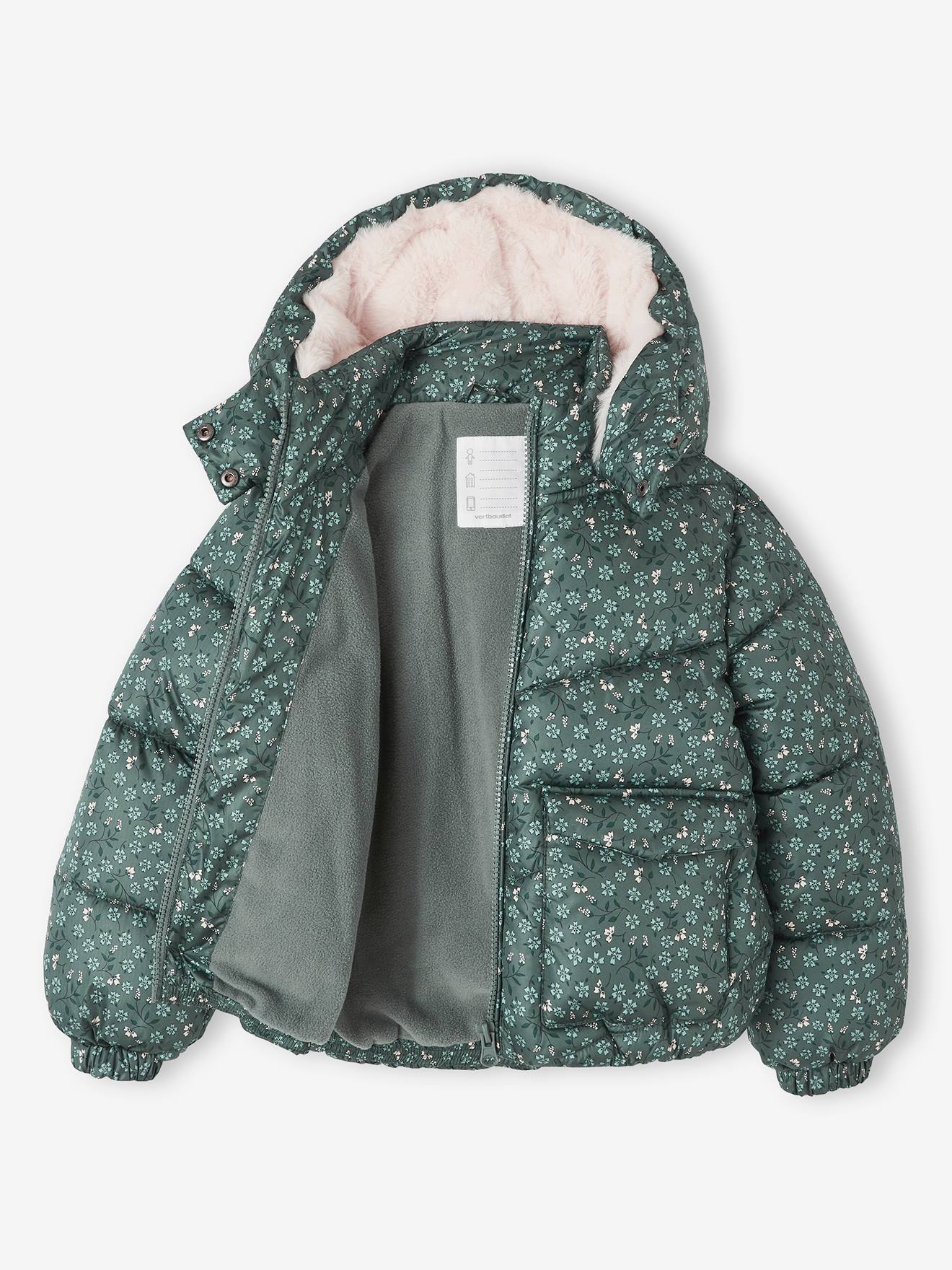 Veste Sherpa Pour Fille - Chaud Et Doux - Col Montant, Fermeture Zippée Et Poches | Vêtement D'hiver Décontracté - 3