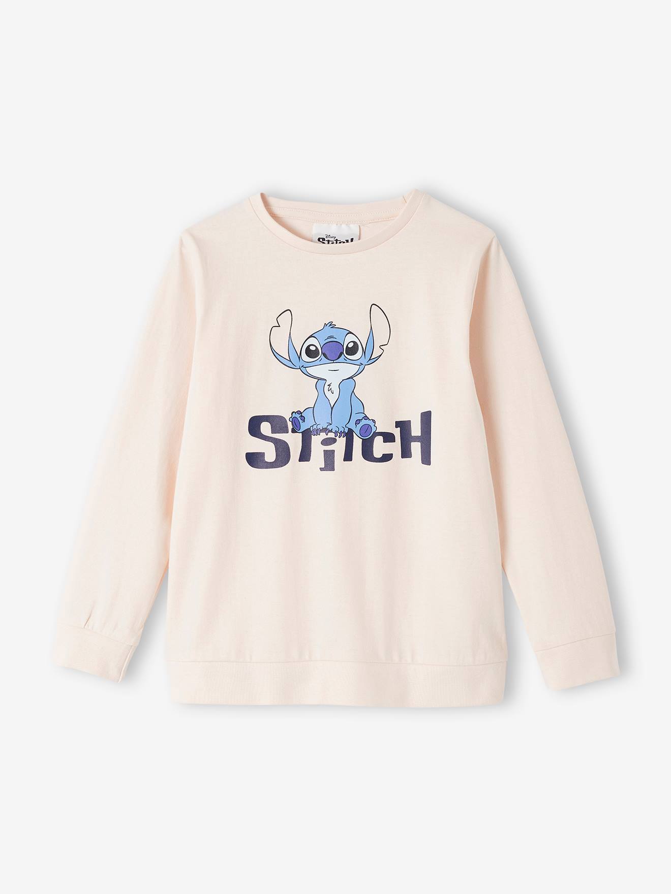 Meisjespyjama Disney® Stitch - lichtroze, Meisje