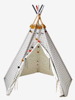 Jouet-Jeux d'imitation-Tipi réversible Géronimo en tissu et bois FSC®