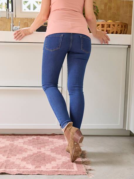 Jean de grossesse skinny denim brut+noir+stone - vertbaudet enfant 