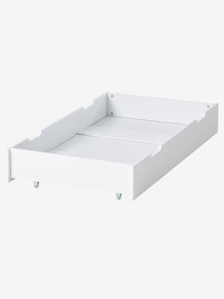 Tiroir De Rangement A Roulettes Pour Lit Bebe Blanc Chambre Et Rangement Tiroir De Rangement A Roulettes Pour Lit Bebe Blanc Chambre Et Rangement