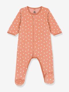 Baby-Fluwelen babypyjama met print PETIT BATEAU