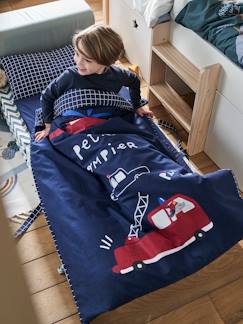 Linge de maison et décoration-Couchage de sieste maternelle personnalisable MINILI POMPIER