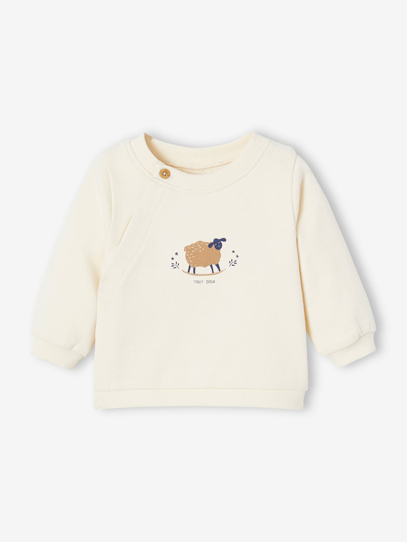 Petit Bateau Salopette Bébé Longue Imprimée Moutons en Molleton 6 Mois :  : Mode