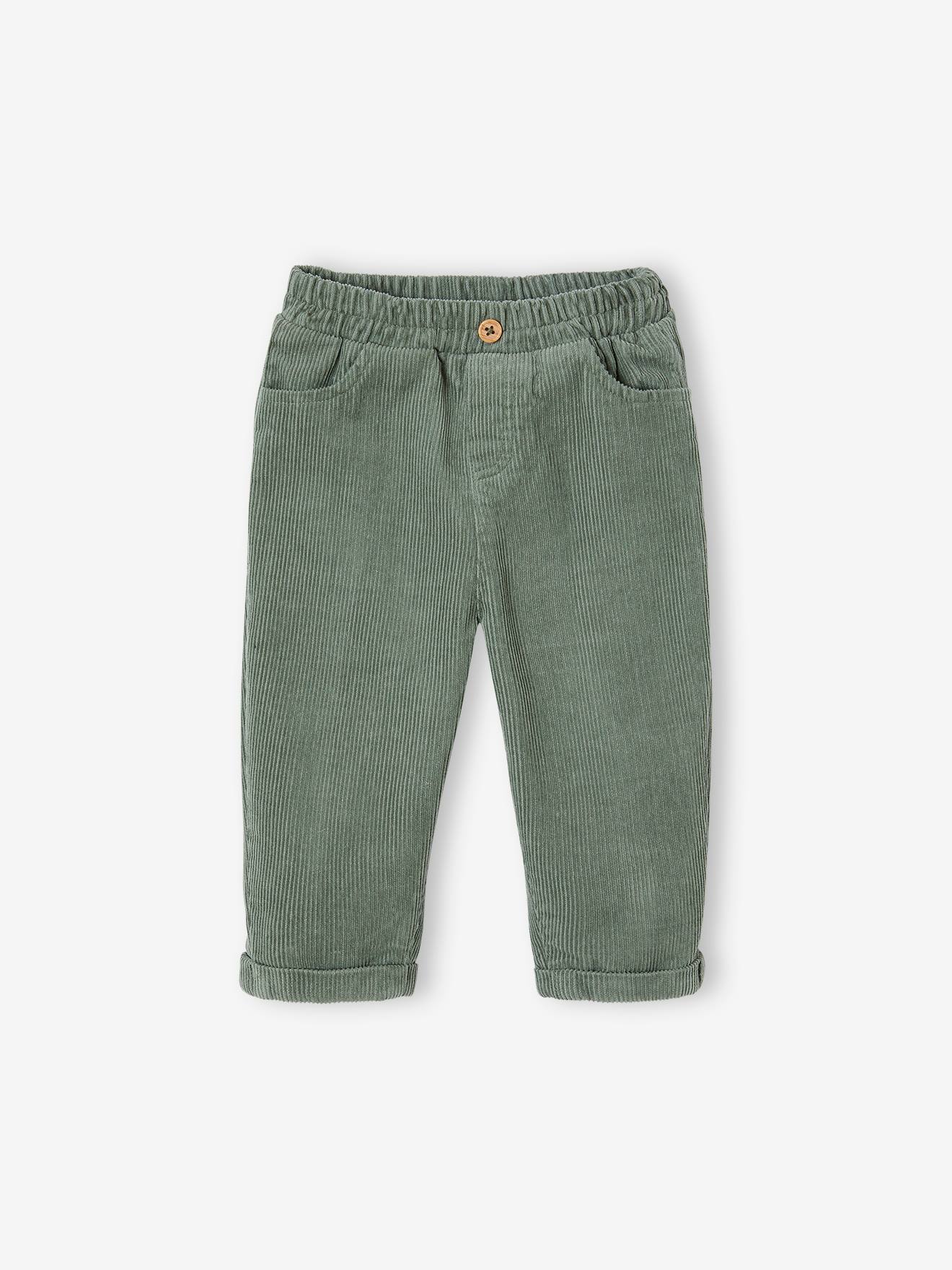 Vertbaudet Corduroy Babybroek Korstmos