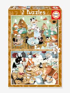 Speelgoed-Puzzels Bosverhalen 2x48 - EDUCA BORRAS