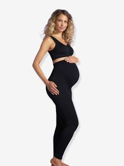 Vêtements de grossesse-Legging de grossesse soutien ventral et dorsal intégré