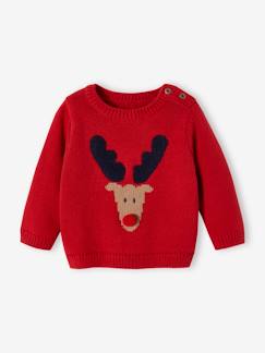 Baby-Trui, vest, sweater-Trui-Baby kersttrui