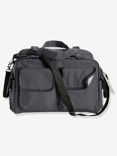 Sac à langer Journée multipoches vertbaudet Anthracite+GRIS FONCE - vertbaudet enfant 