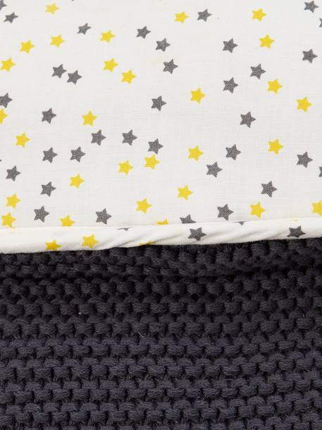 Couffin souple VERTBAUDET Anthracite/étoiles+GRIS (NOUVEAU) - vertbaudet enfant 