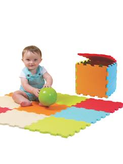 Jouet-Premier âge-Tapis d'éveil et portiques-Dalles en Mousse Touch - Uni - LUDI