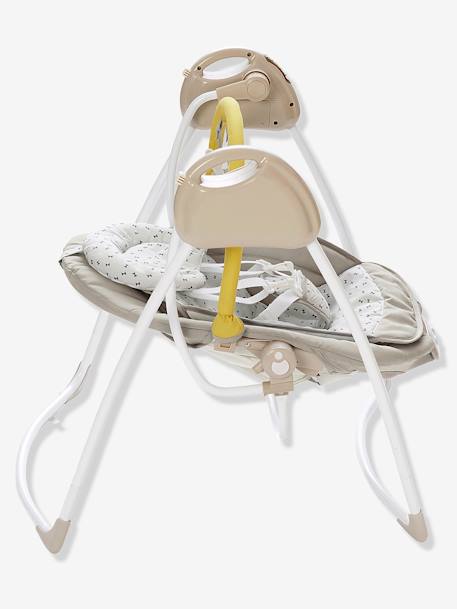 Balancelle avec arche de jeux Babyswing vertbaudet Gris+Marine grisé - vertbaudet enfant 