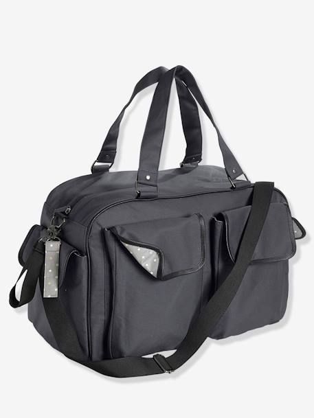 Sac à langer Week-end vertbaudet Anthracite+NOIR - vertbaudet enfant 