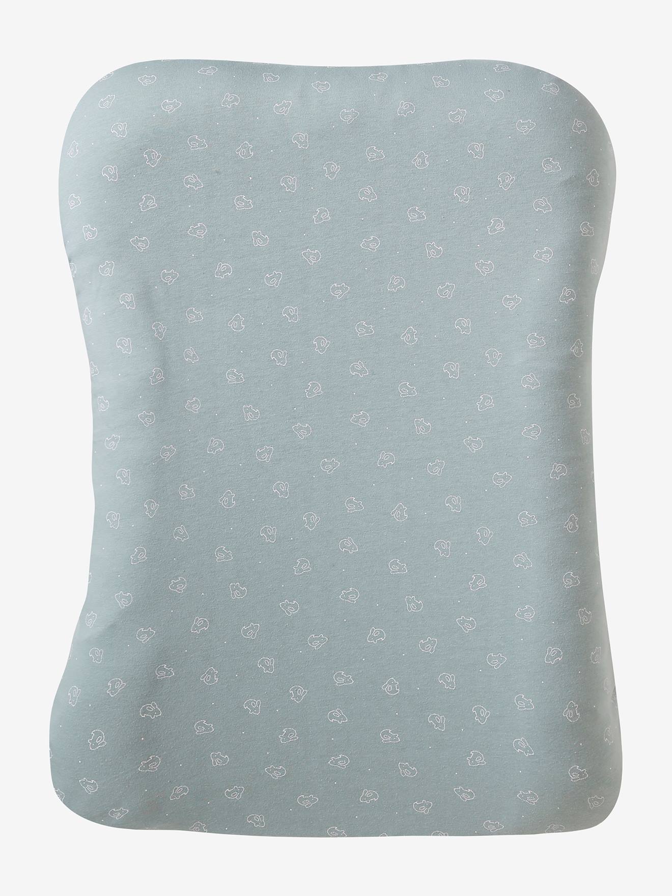 VERTBAUDET Lot De 3 Housses De Matelas à Langer Rose - Jersey Élastiqué 72x48 Cm