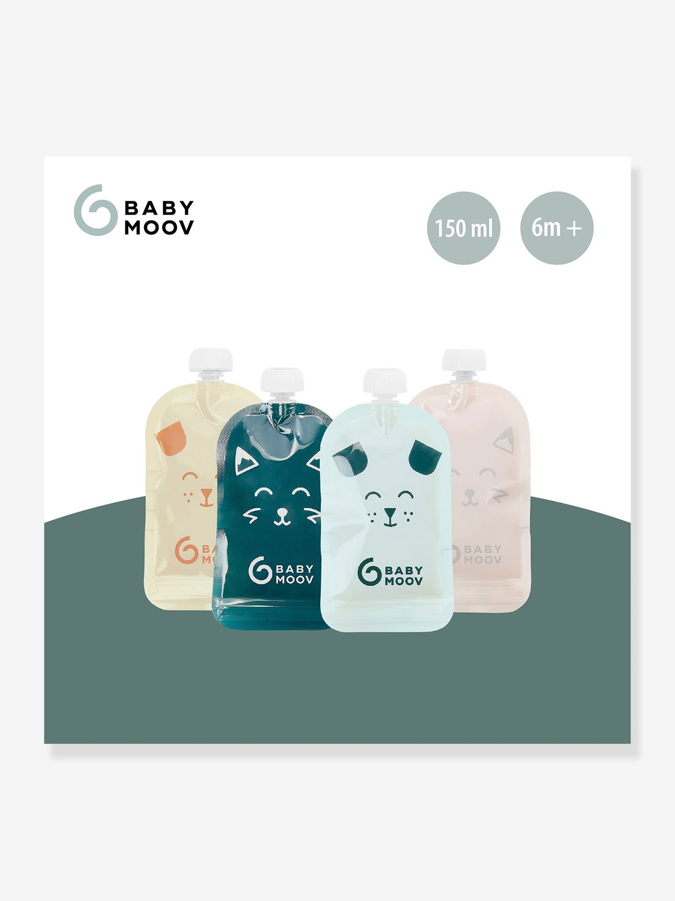 6 Pochettes Alimentaires Réutilisables - Kangoo Et Cie | Mlle Et Coco