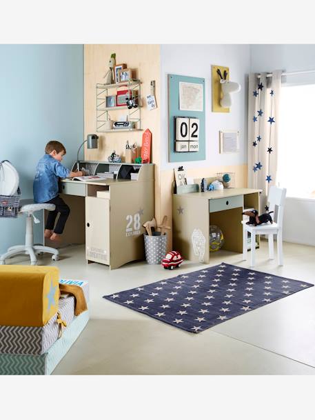 Corbeille Etoiles GRIS - vertbaudet enfant 