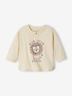 Bébé-T-shirt, sous-pull-T-shirt motif animal bébé manches longues