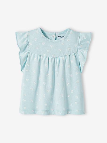 Bébé-T-shirt imprimé fleurs bébé