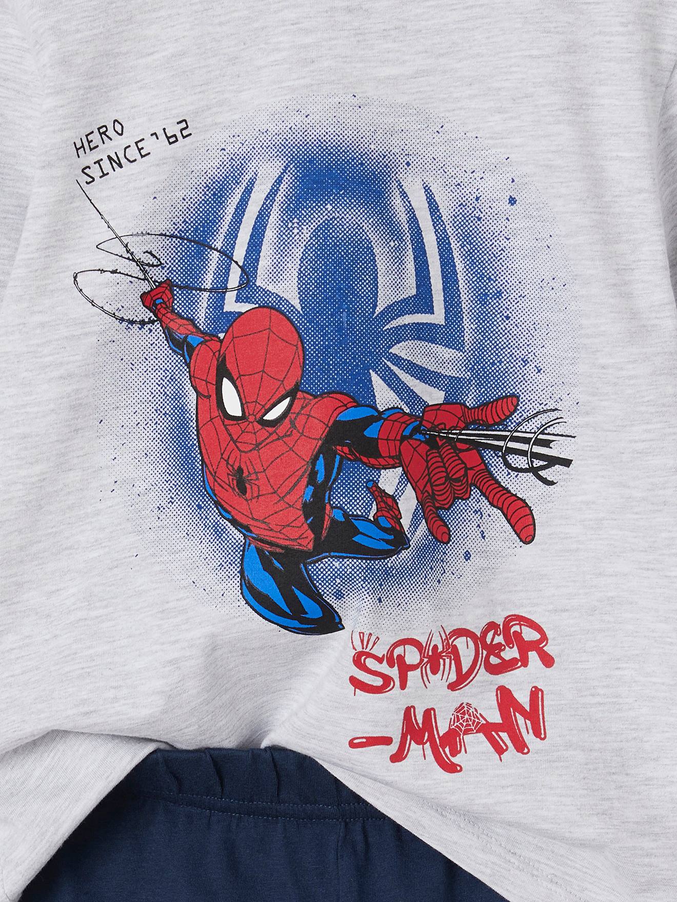 Sweat 100% coton, thème Spider-Man MARVEL SPIDERMAN - Gris - Garçon - 0.00