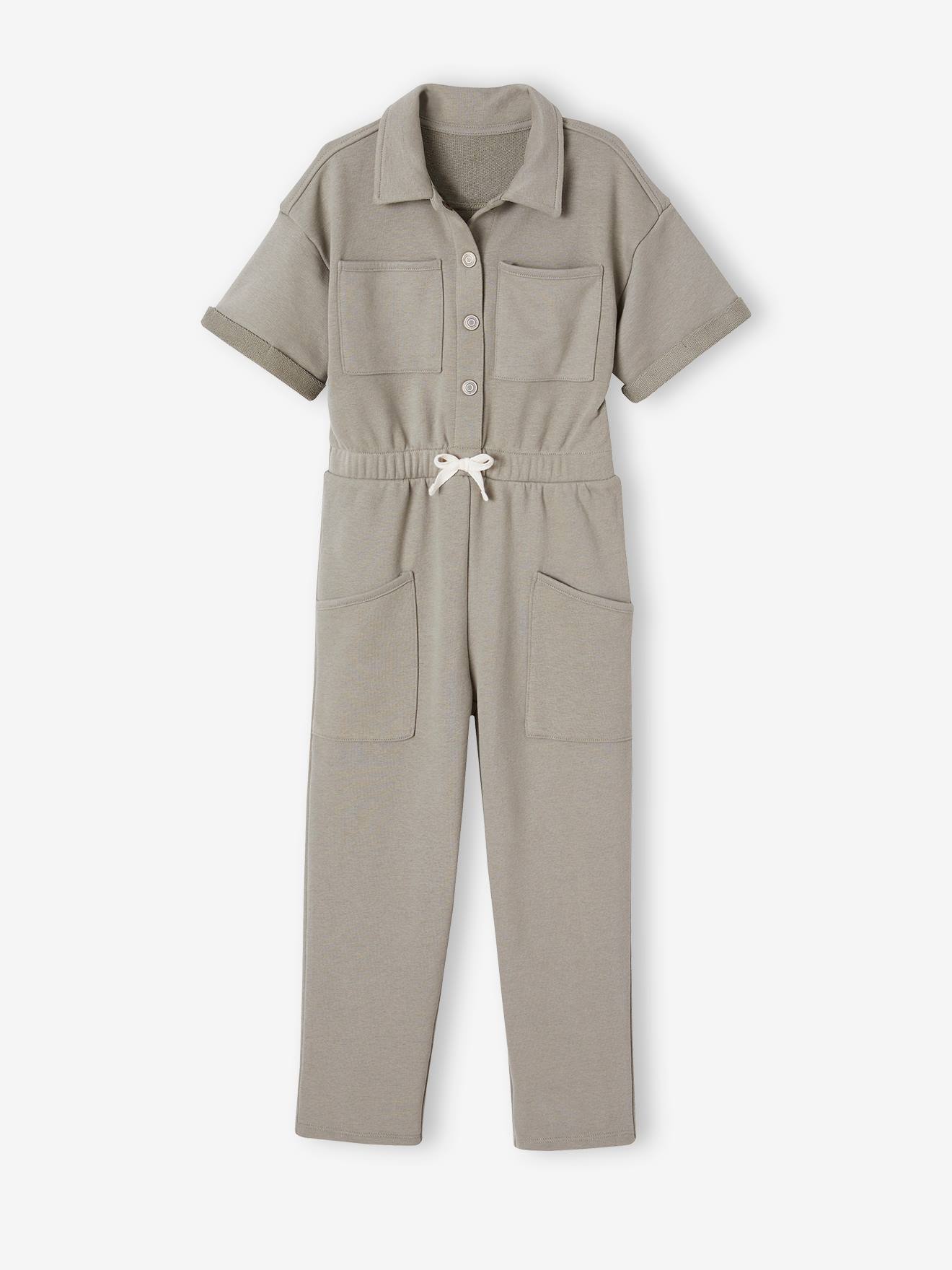 Vertbaudet Fleece Jumpsuit Voor Meisjes