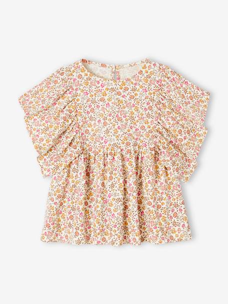 Fille-Tee-shirt blouse fille