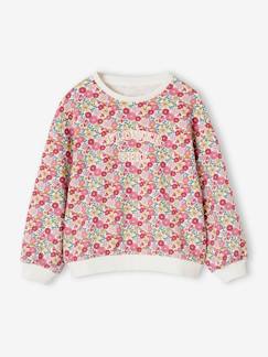 Meisje-Meisjessweater bloemen