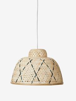 Linnengoed en decoratie-Decoratie-Kap voor tweekleurige bamboe hanglamp