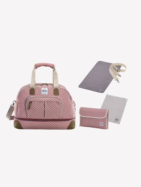 Sac à langer Amsterdam BEABA Rouge imprimé - vertbaudet enfant 
