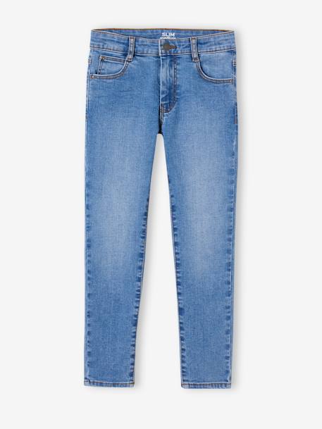 Jean slim MorphologiK MEDIUM "waterless" garçon  - vertbaudet enfant