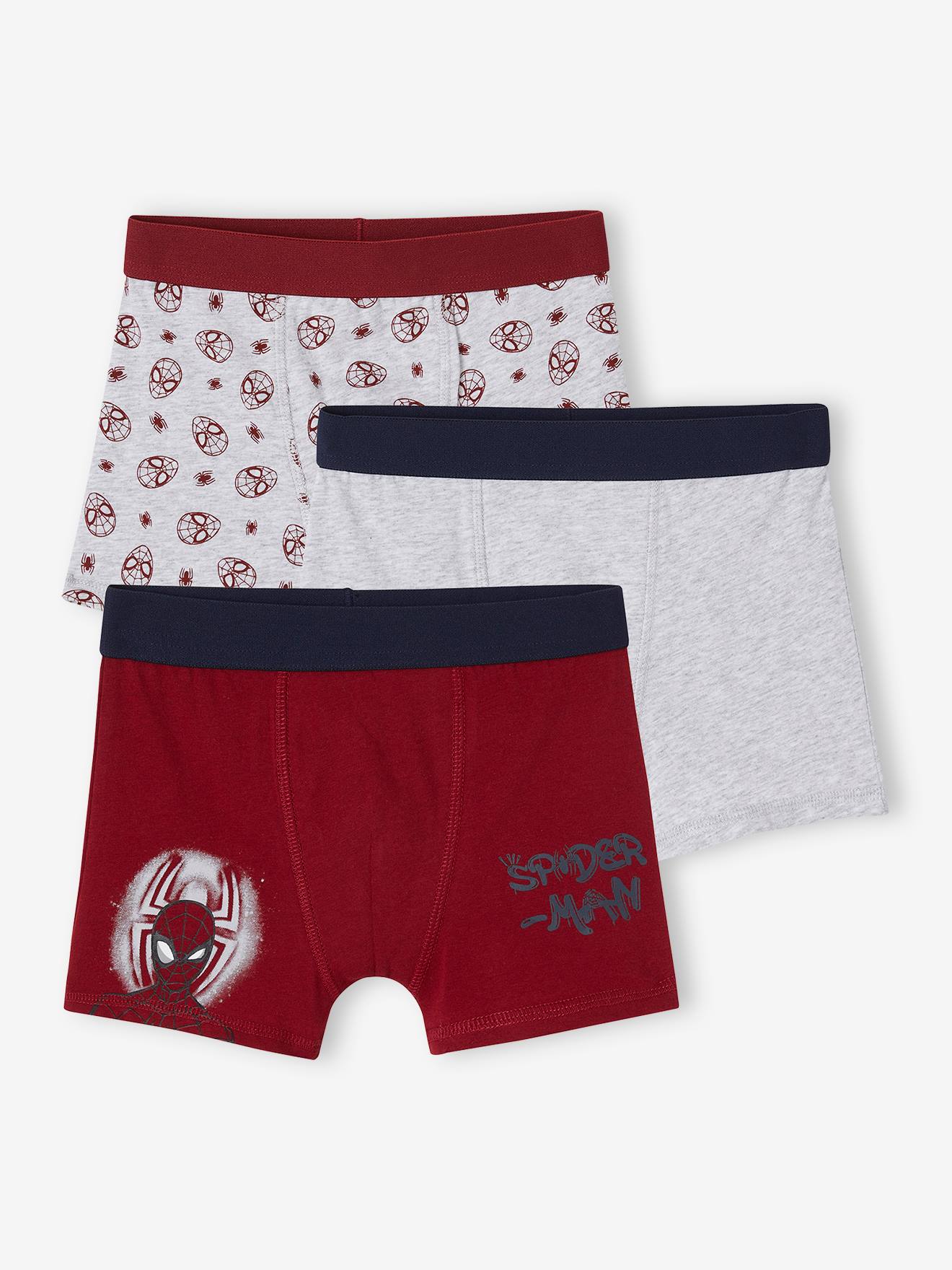 Spider-Man Set Van 3 Boxers Marvel® Spider Man Rood
