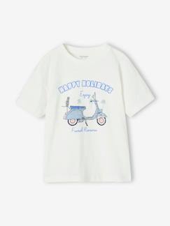 Garçon-T-shirt, polo, sous-pull-Tee-shirt motif scooter garçon.