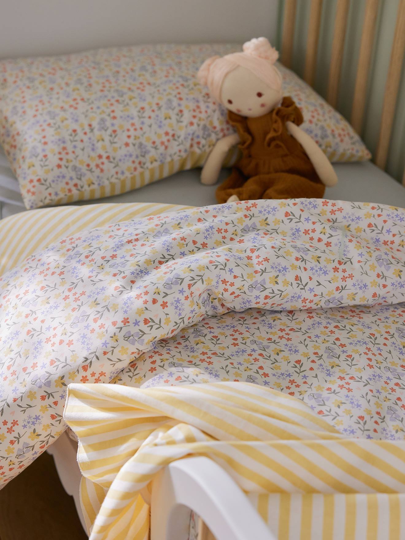 Vertbaudet Dekbed Baby Giverny Meerkleurig