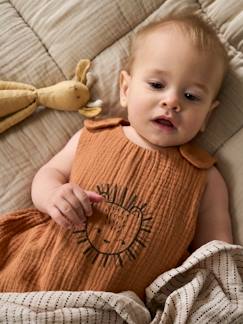 Linnengoed en decoratie-Mouwloos zomers slaapzakje ETHNIC Oeko-Tex®