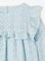 Blouse à volants en broderie anglaise fille bleu ciel+vert sauge - vertbaudet enfant 