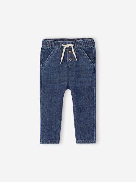 Pantalon en denim léger bébé  - vertbaudet enfant