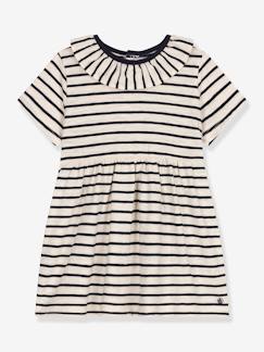 -Gestreept babyjurkje PETIT BATEAU