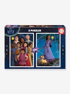 2X100 Puzzels Disney Wish - EDUCA  - vertbaudet enfant