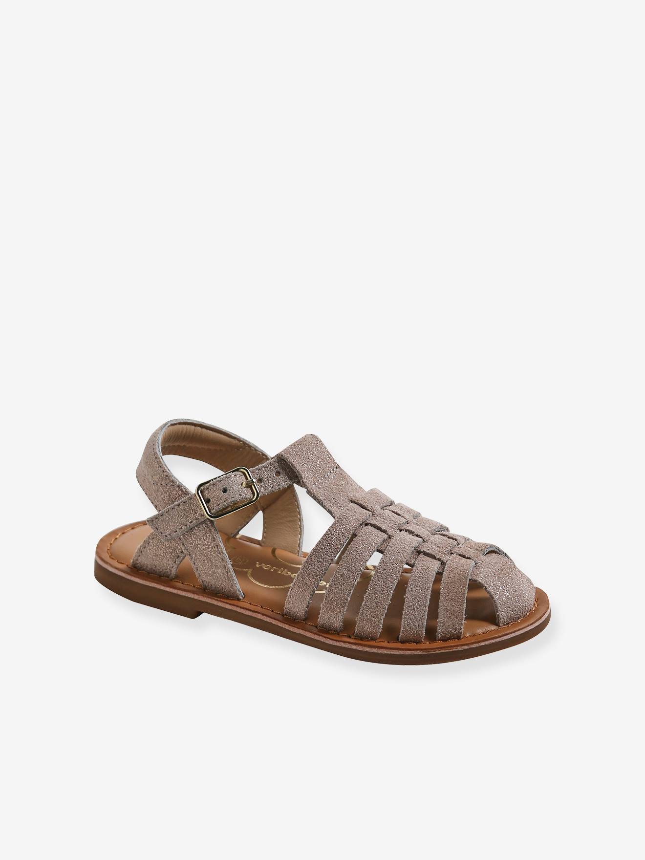 Vertbaudet Leren Kindersandalen Kleutercollectie Goud