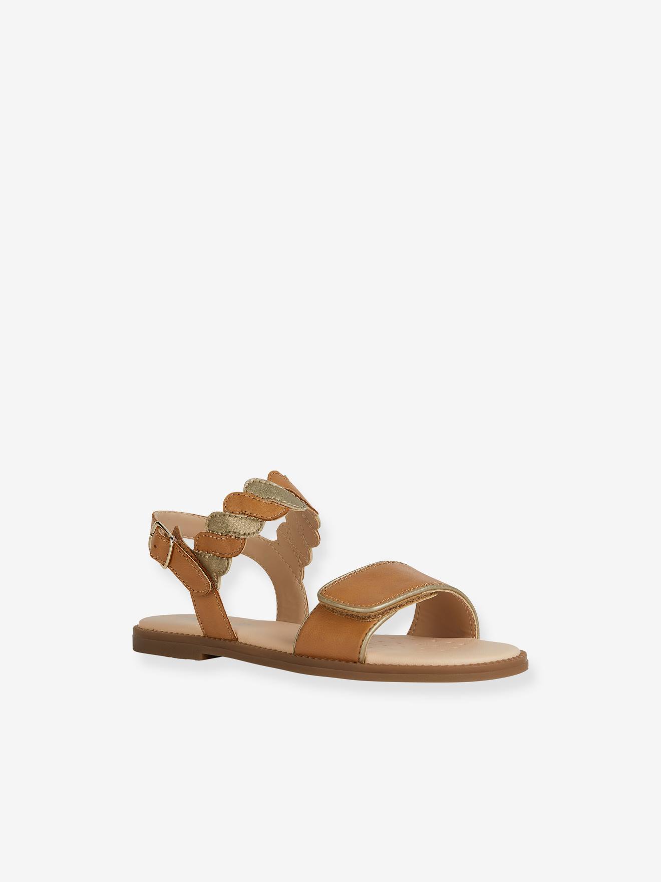 Kindersandalen J4535 Karly Girl Geox® Bruin