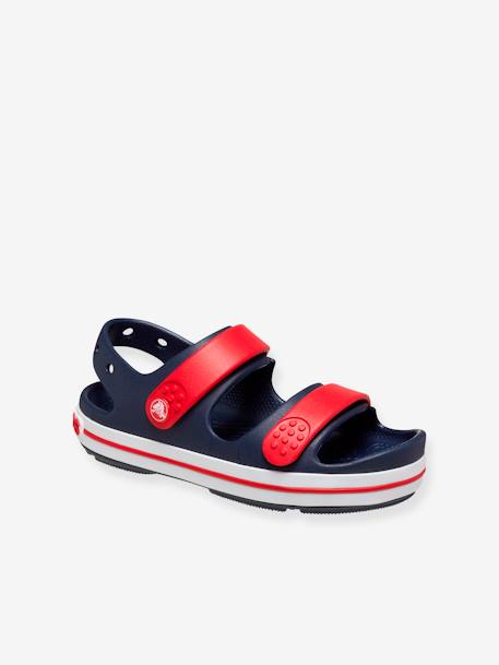 Sabots enfant 209423 Crocband Cruiser Sandal (TM) bleu ciel+marine+rose pâle - vertbaudet enfant 